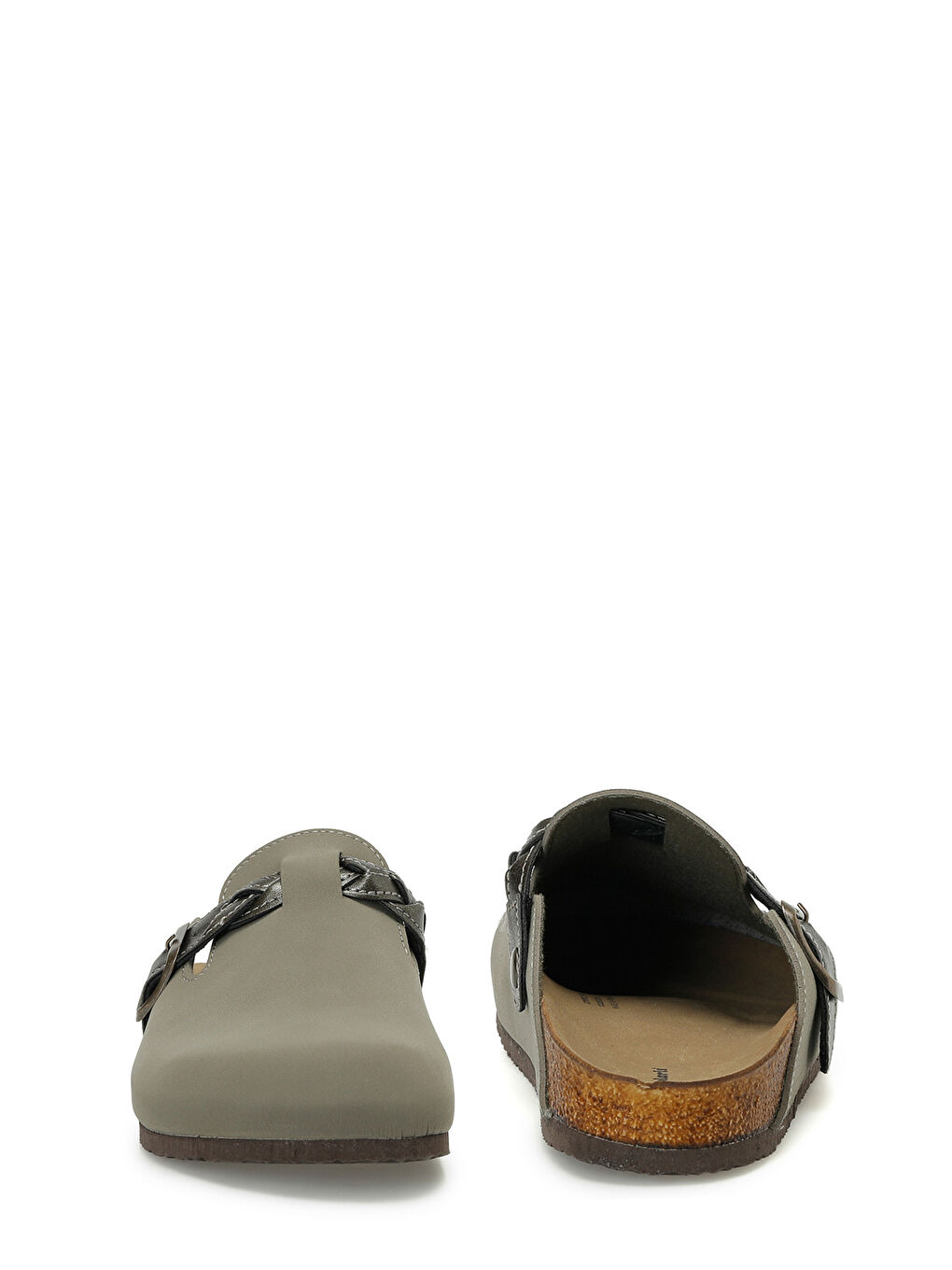 327575.Z 6FX Haki Kadın Terlik-4