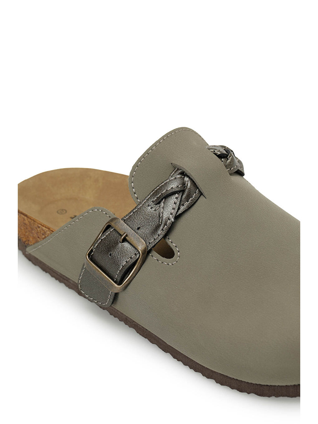 327575.Z 6FX Haki Kadın Terlik-6