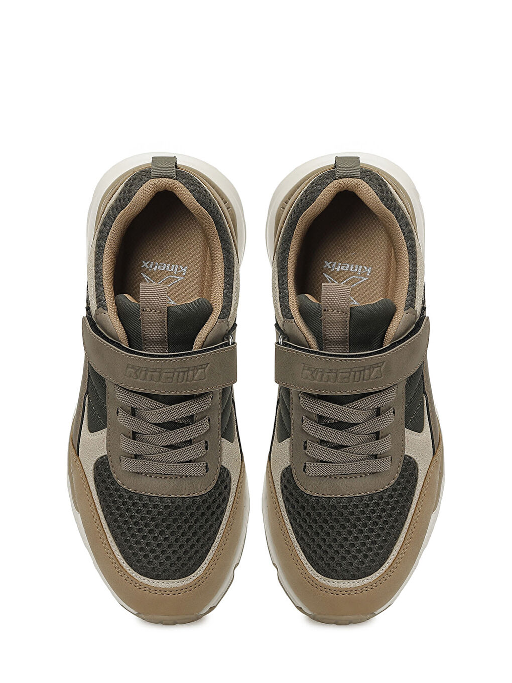 ZALINA F 6FX Haki Erkek Çocuk Sneaker-3