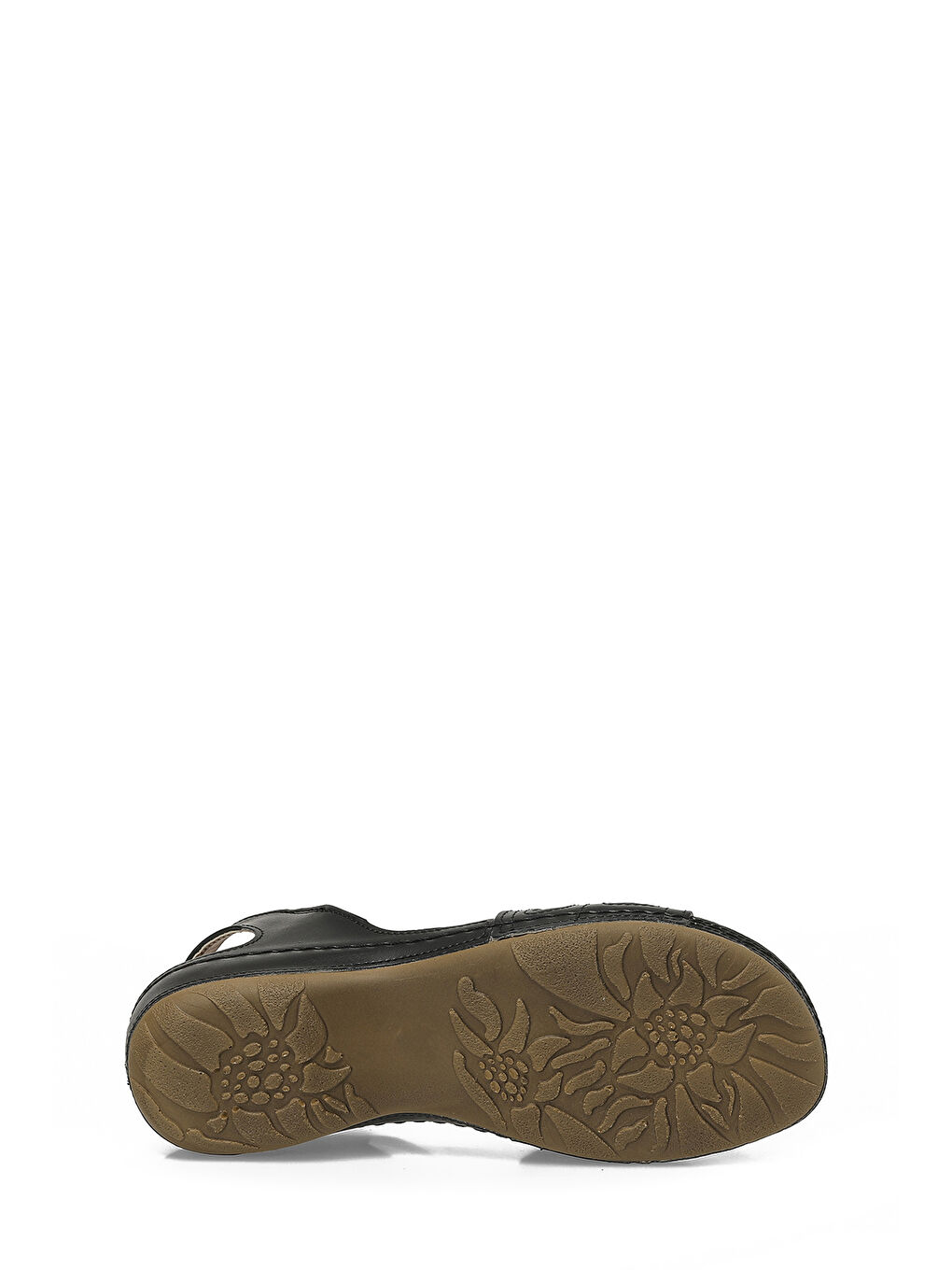 157362.Z6FX Siyah Kadın Düz Sandalet-5