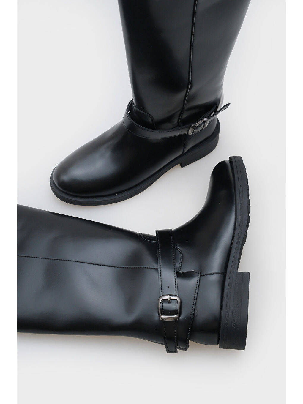 Siyah Stacey Kadın Çizme-4