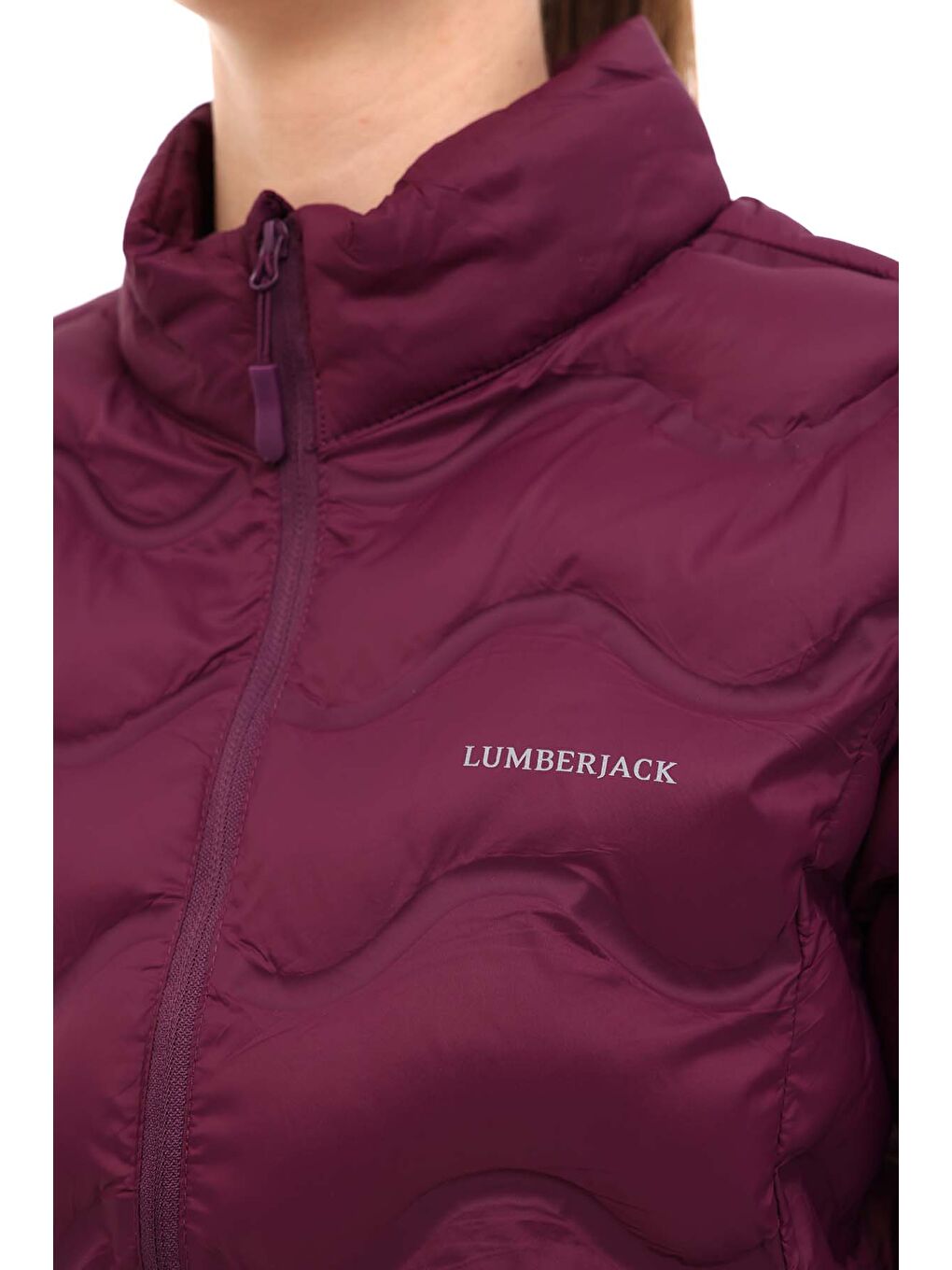 WL 1STAR 5PR Mor Kadın İnce Mont-3