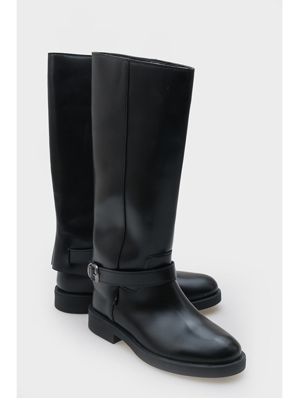 Siyah Stacey Kadın Çizme-5