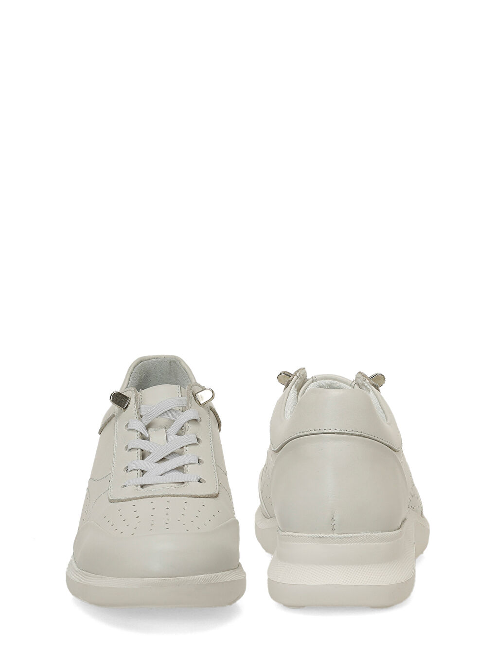 105688.Z6FX Beyaz Kadın Comfort Ayakkabı-4