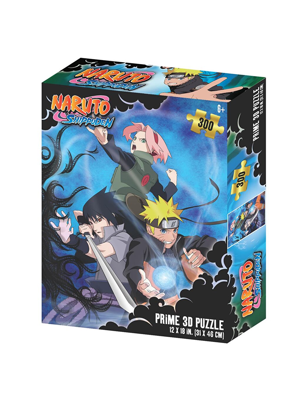 Prime 3D Renksiz Naruto Shippuden 200 Parça Puzzle 33198