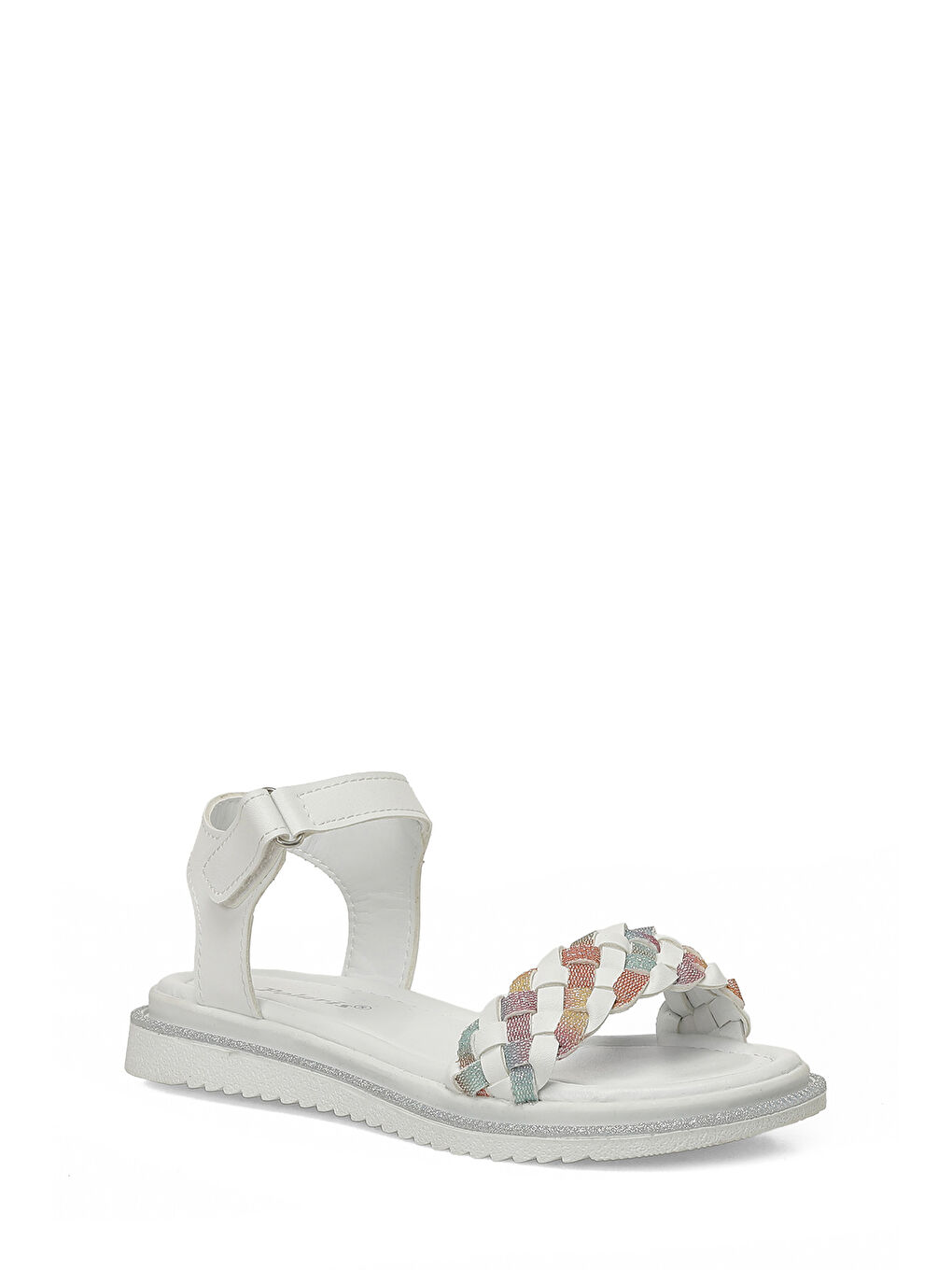İLOK.F Beyaz Kız Çocuk Sandalet-1