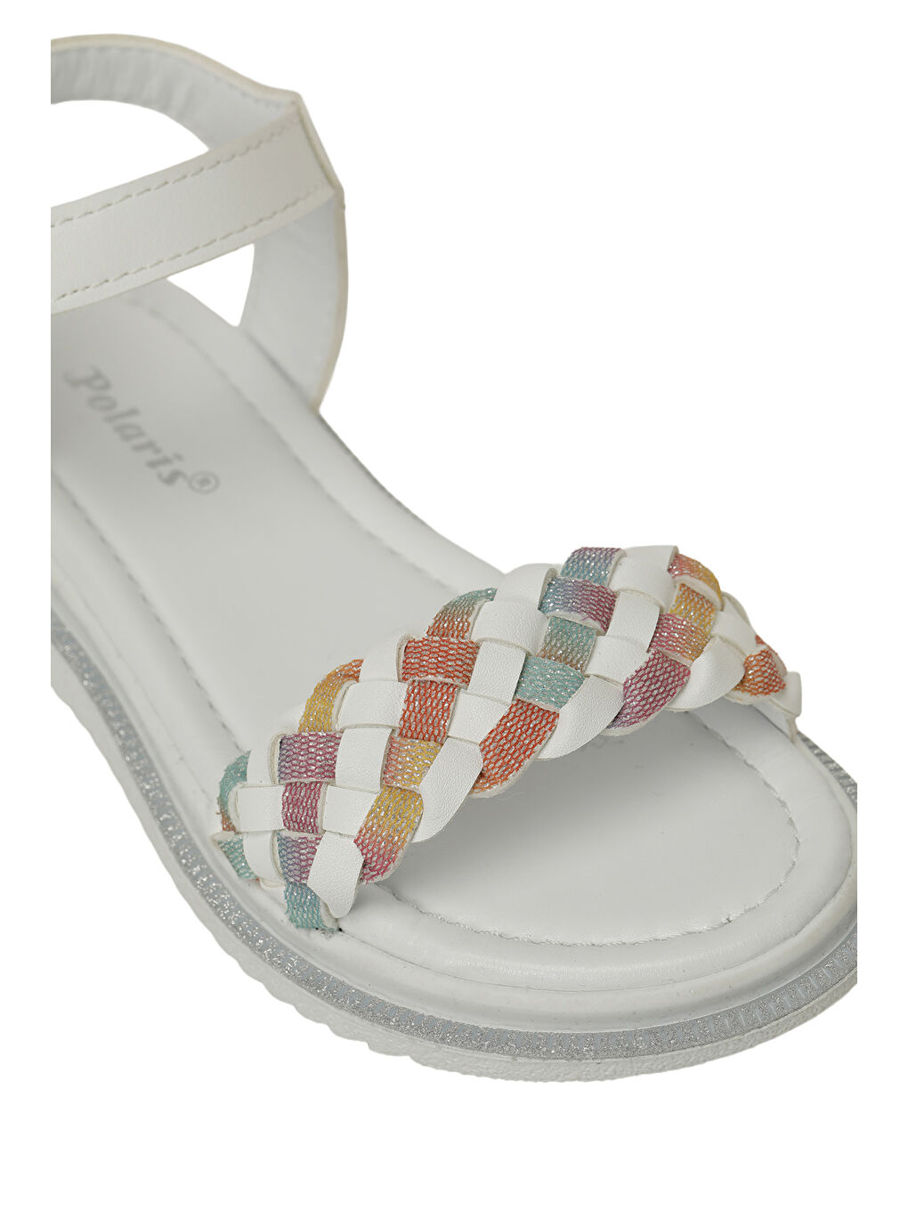 İLOK.F Beyaz Kız Çocuk Sandalet-6