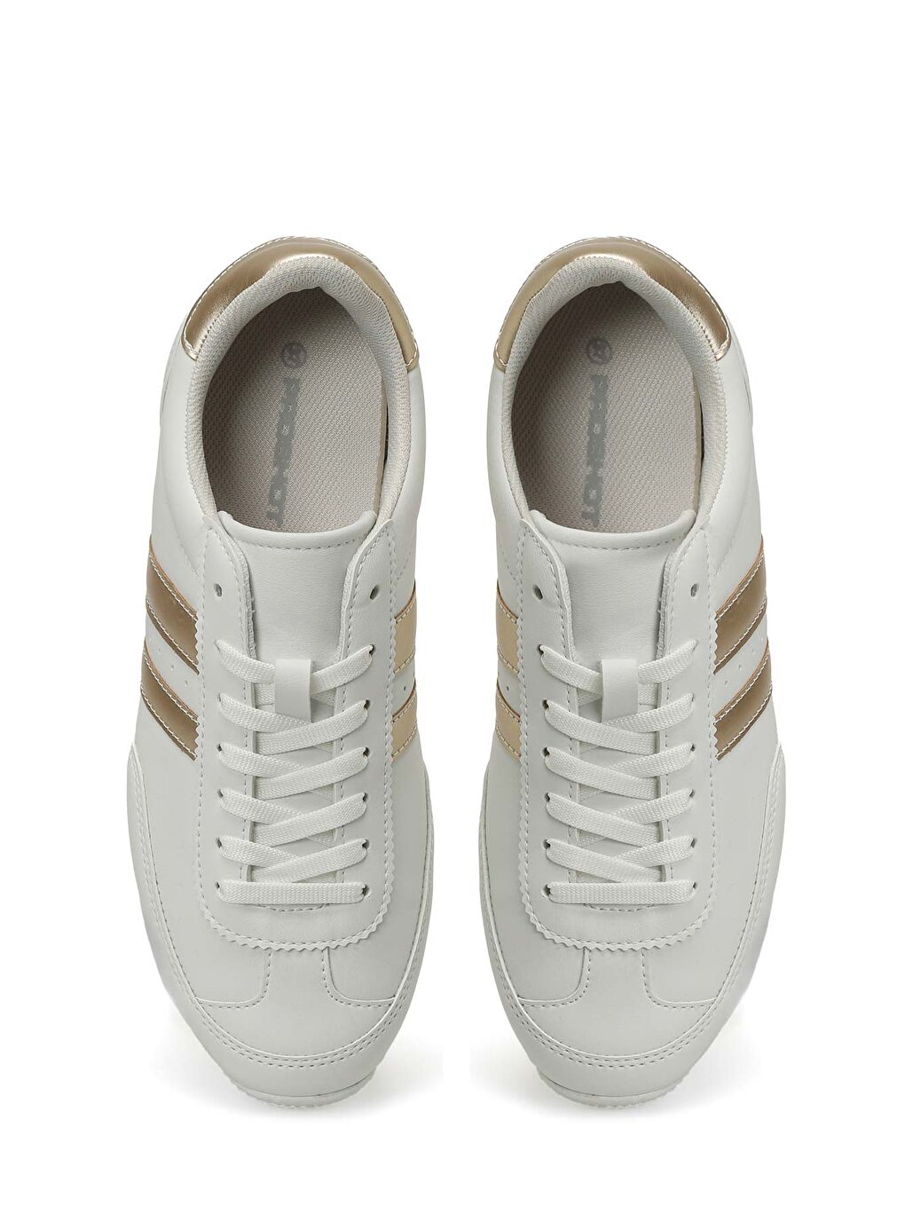 AXEL W Beyaz Kadın Sneaker-3