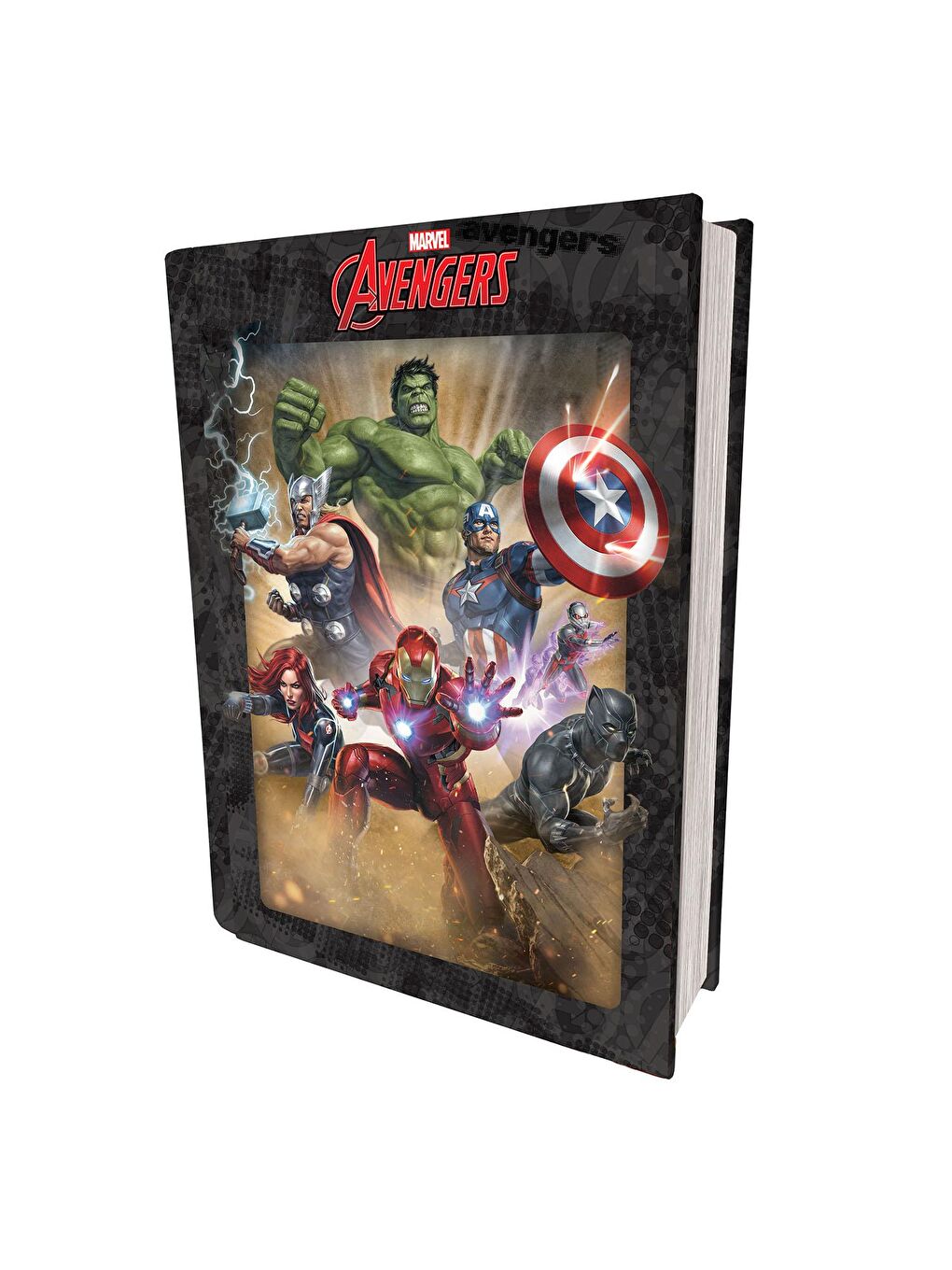 Prime 3D Renksiz Avengers 300 Parça Puzzle 35562 - Metal Kutu