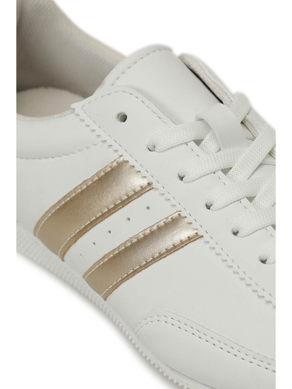 AXEL W Beyaz Kadın Sneaker-6