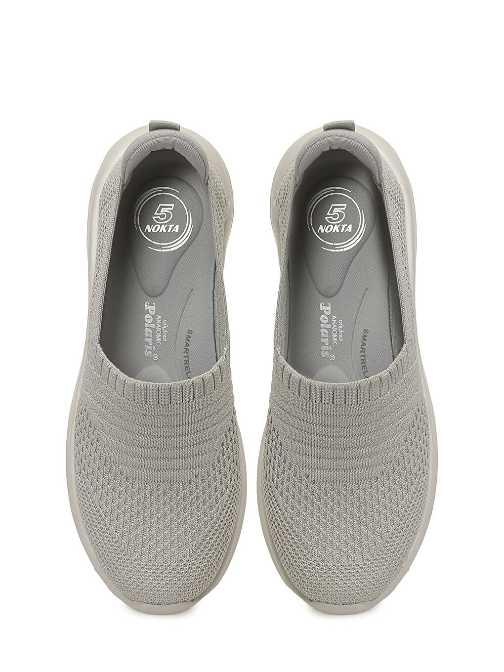 105699.Z6FX Gri Kadın Comfort Ayakkabı-3