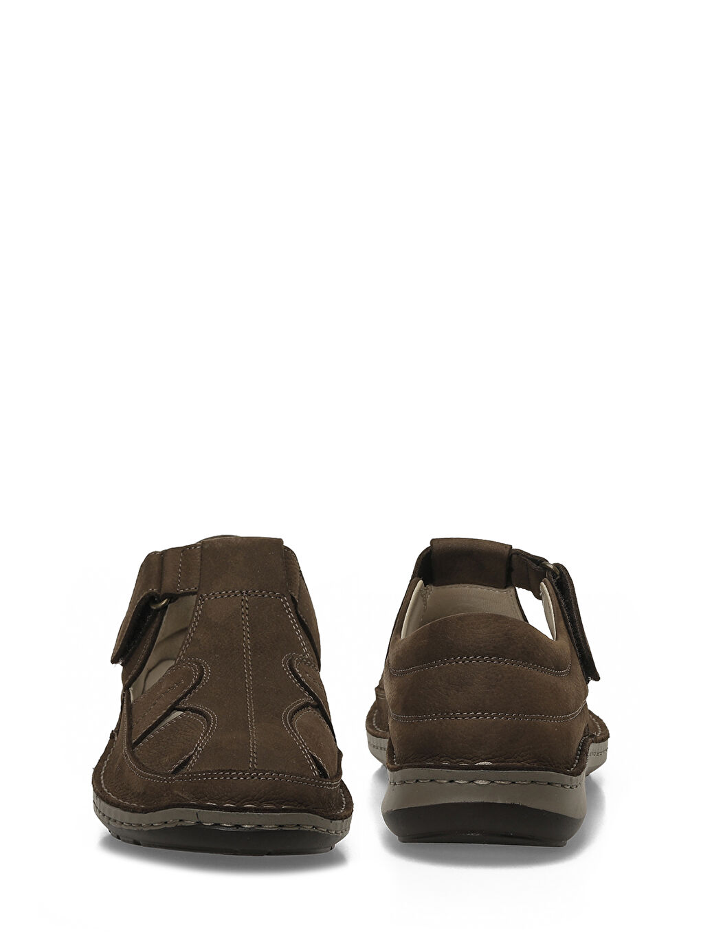 107408N.M Kahverengi Erkek Sandalet-4