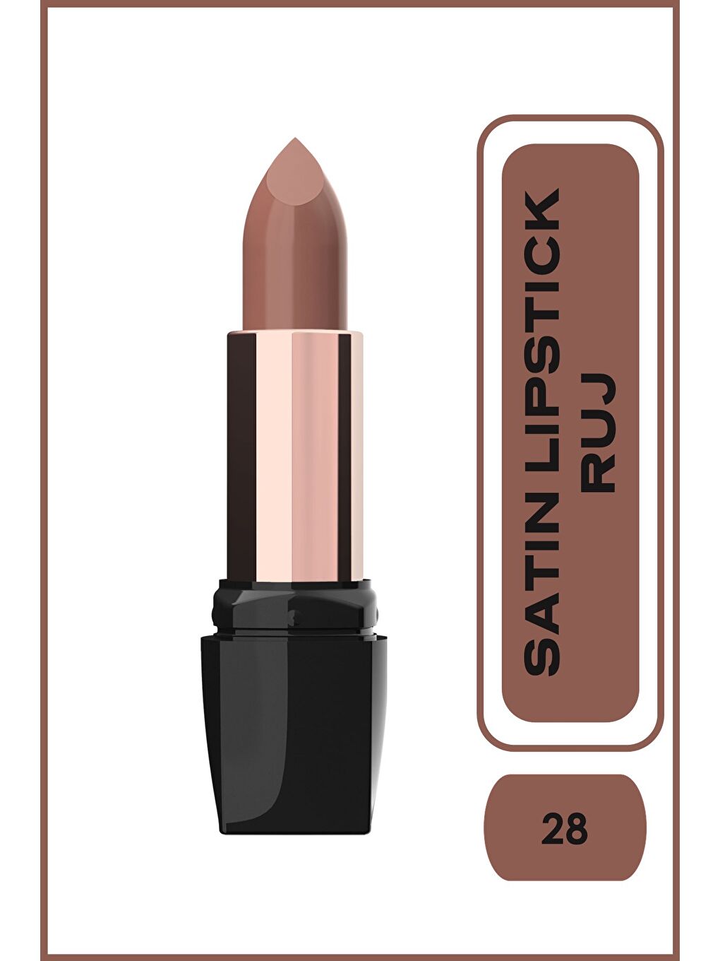 Satin Lipstick - 28 - Satin Ruj-1