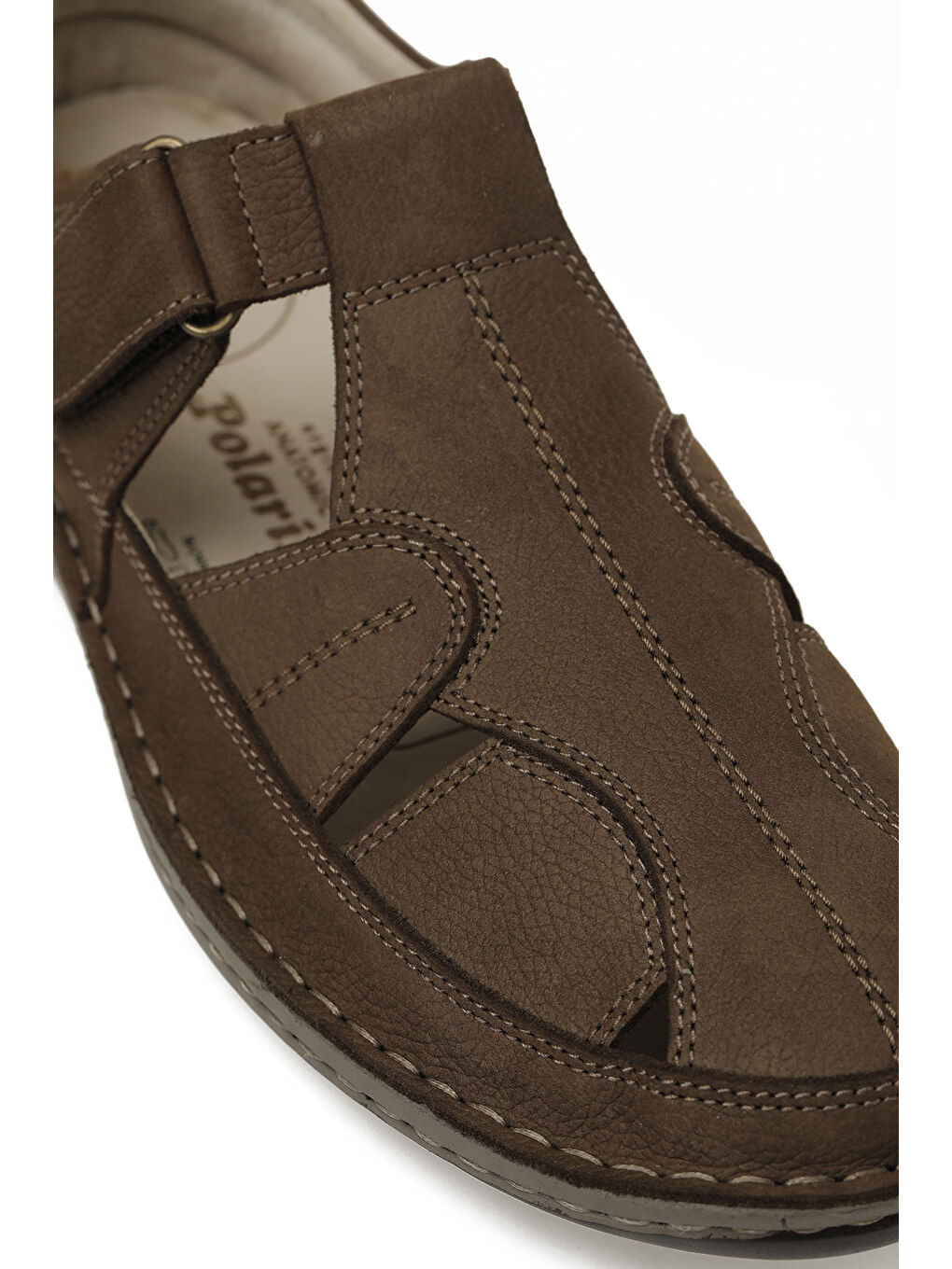 107408N.M Kahverengi Erkek Sandalet-6