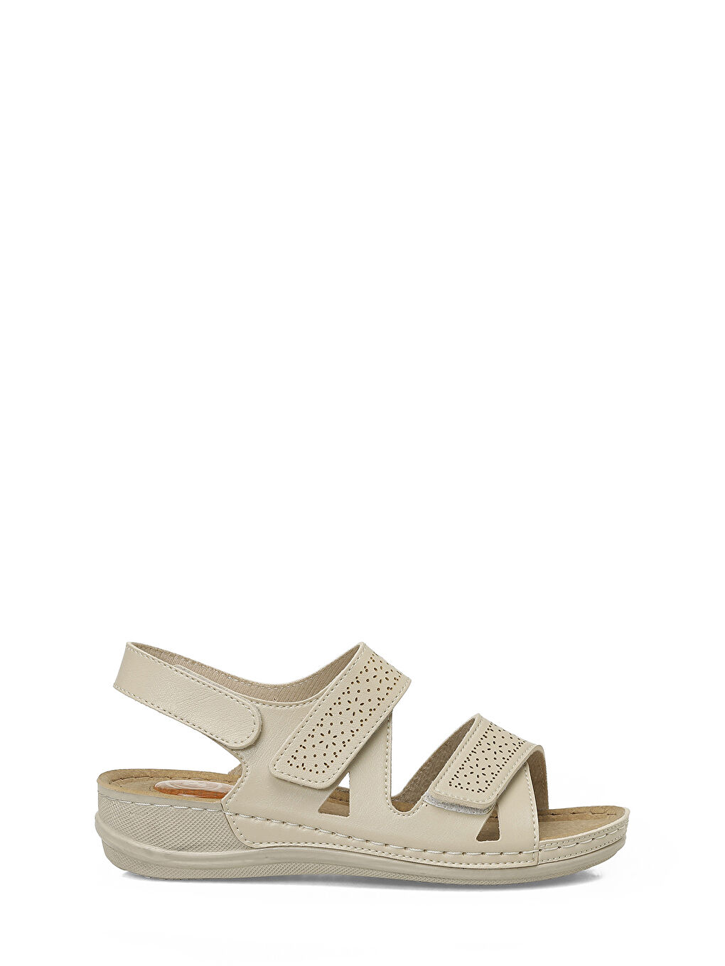 167236.Z Bej Kadın Düz Sandalet