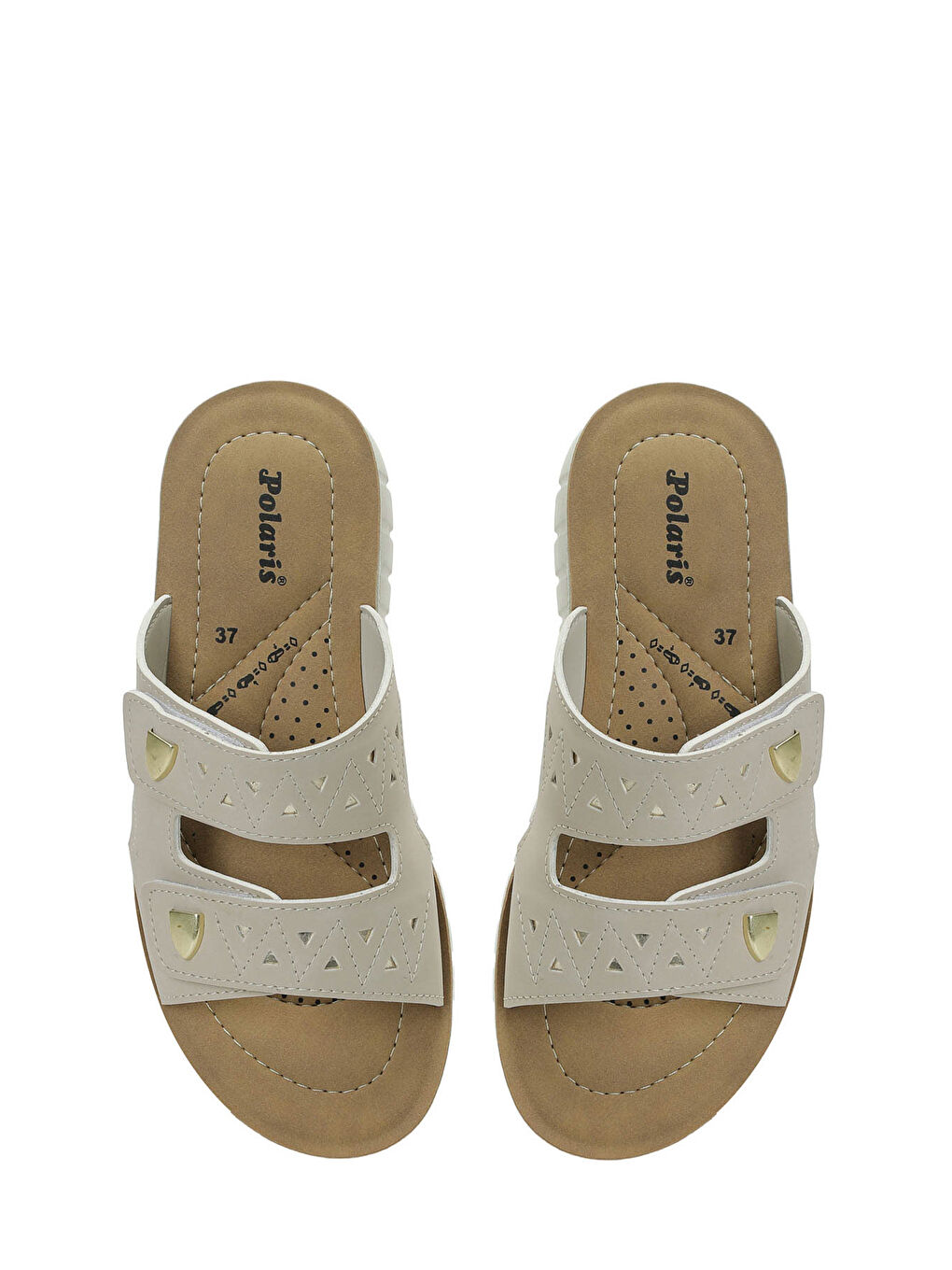 409005.Z6FX Bej Kadın Terlik-3