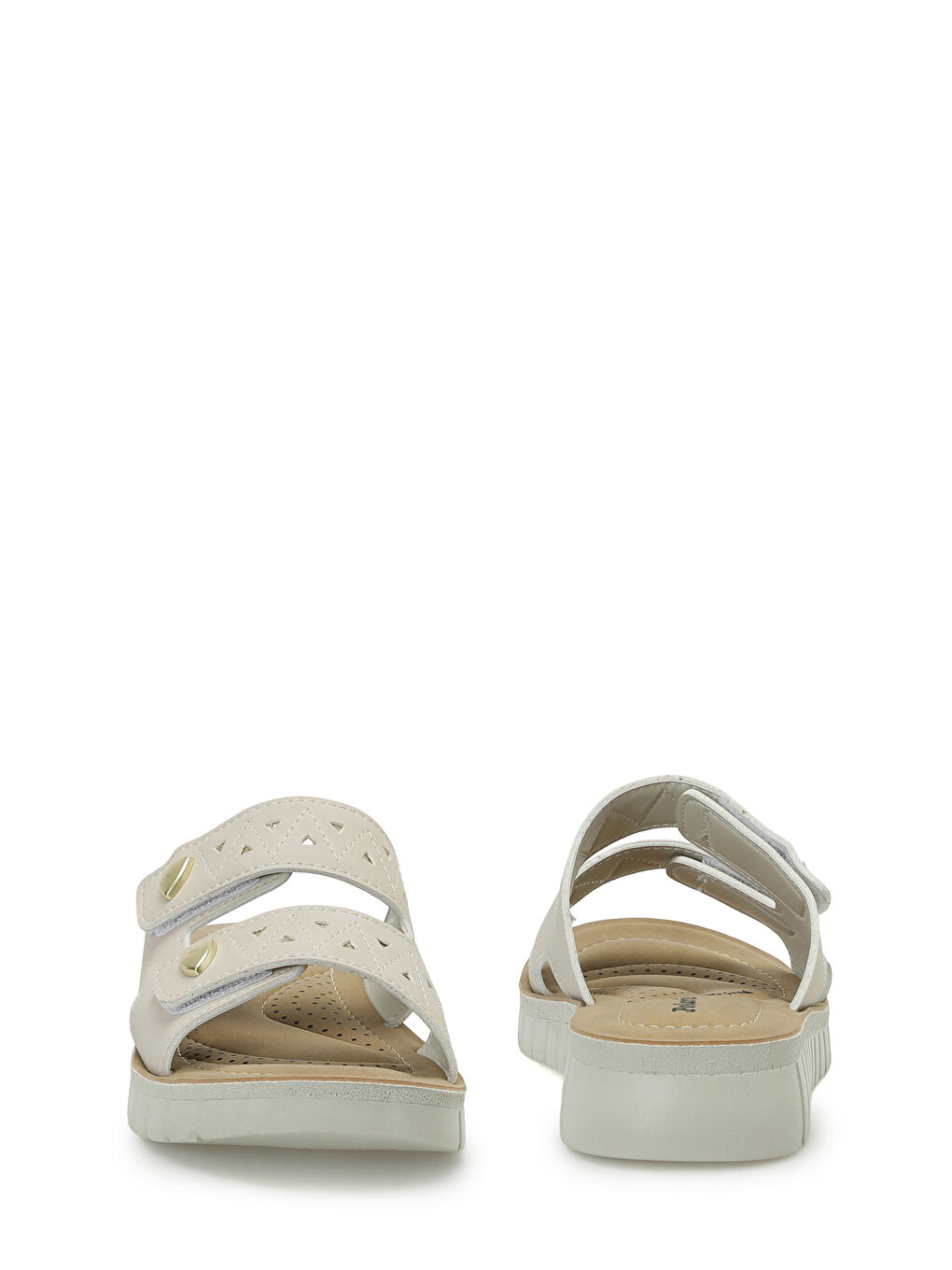 409005.Z6FX Bej Kadın Terlik-4