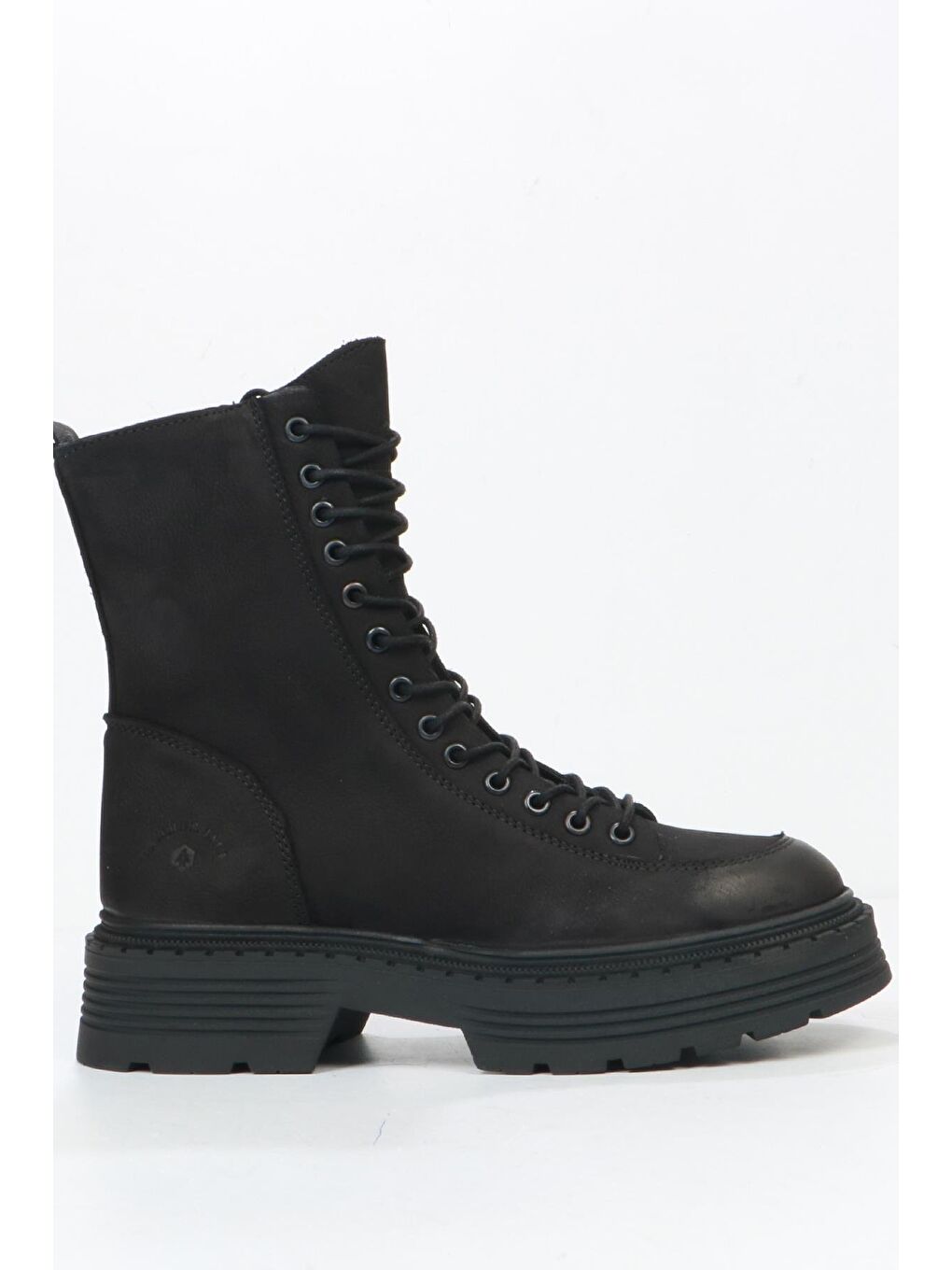 Loberia Hakiki Deri Siyah Kadın Bot