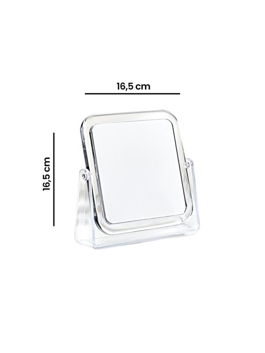 Kare Makyaj Aynası 4x Yakınlaştırma-2