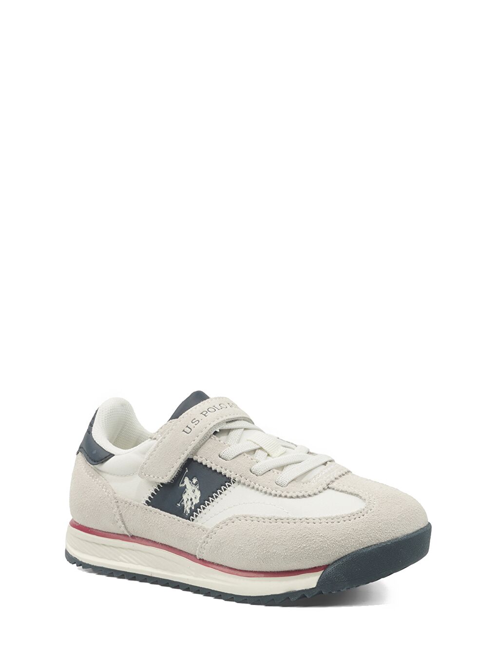 Lacivert LANDE JR Beyaz Erkek Çocuk Sneaker-1