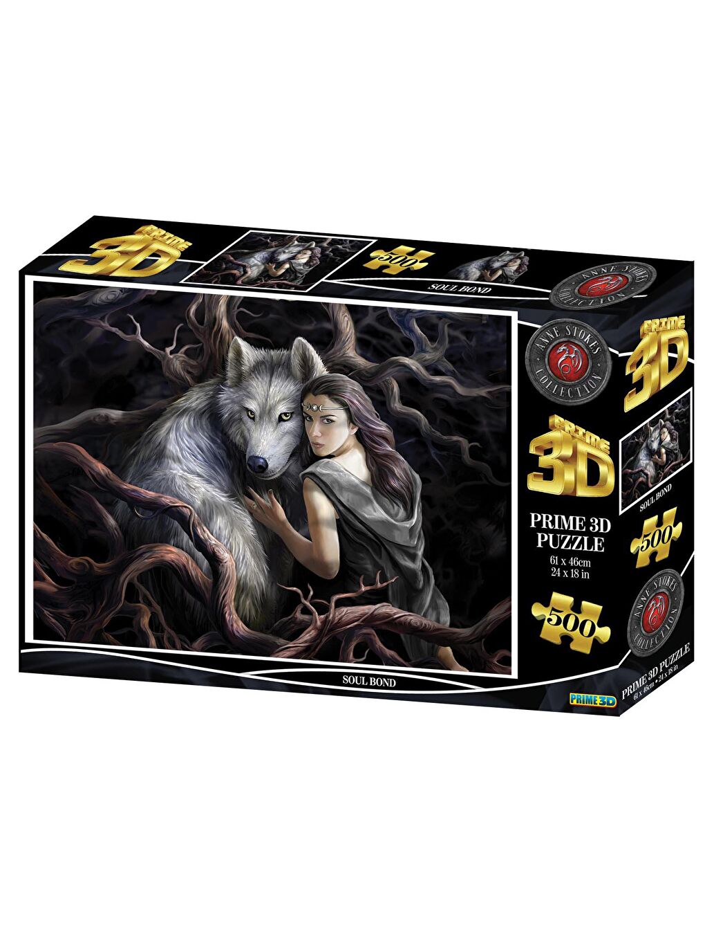 Prime 3D Renksiz Soul Bond 500 Parça Yetişkin Puzzle 10094