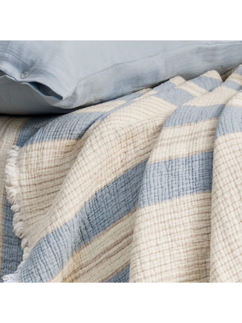 Home Enza Çeyiz Seti 8 Parça-Mavi-7