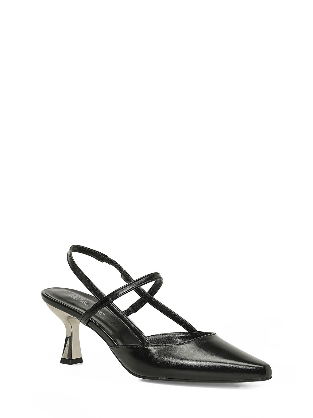 25S-715 Siyah Kadın Ayakkabı-1