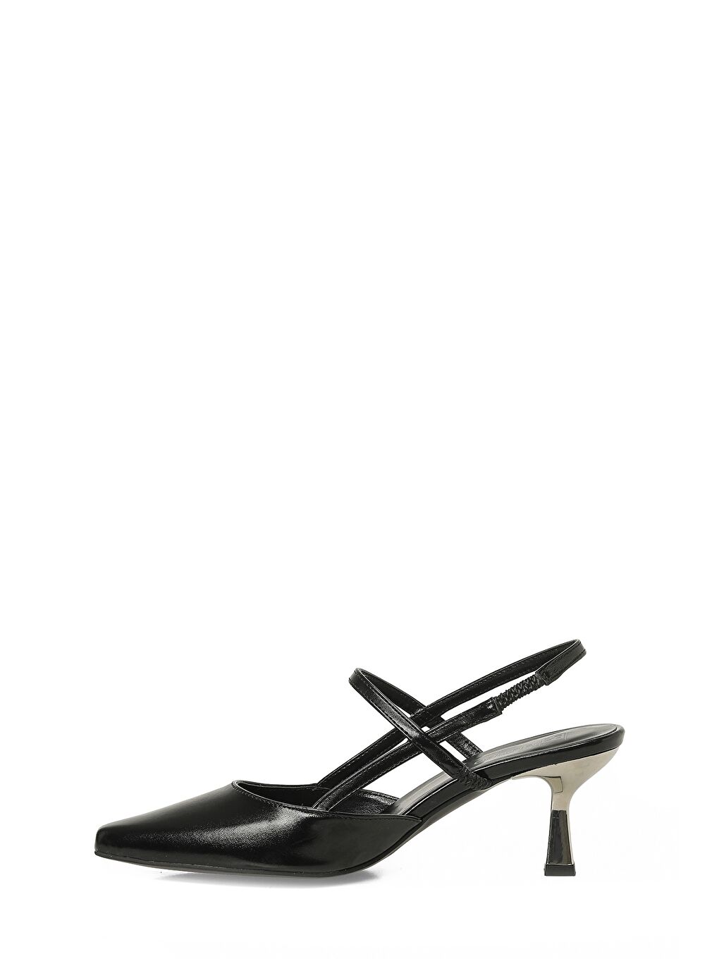 25S-715 Siyah Kadın Ayakkabı-2