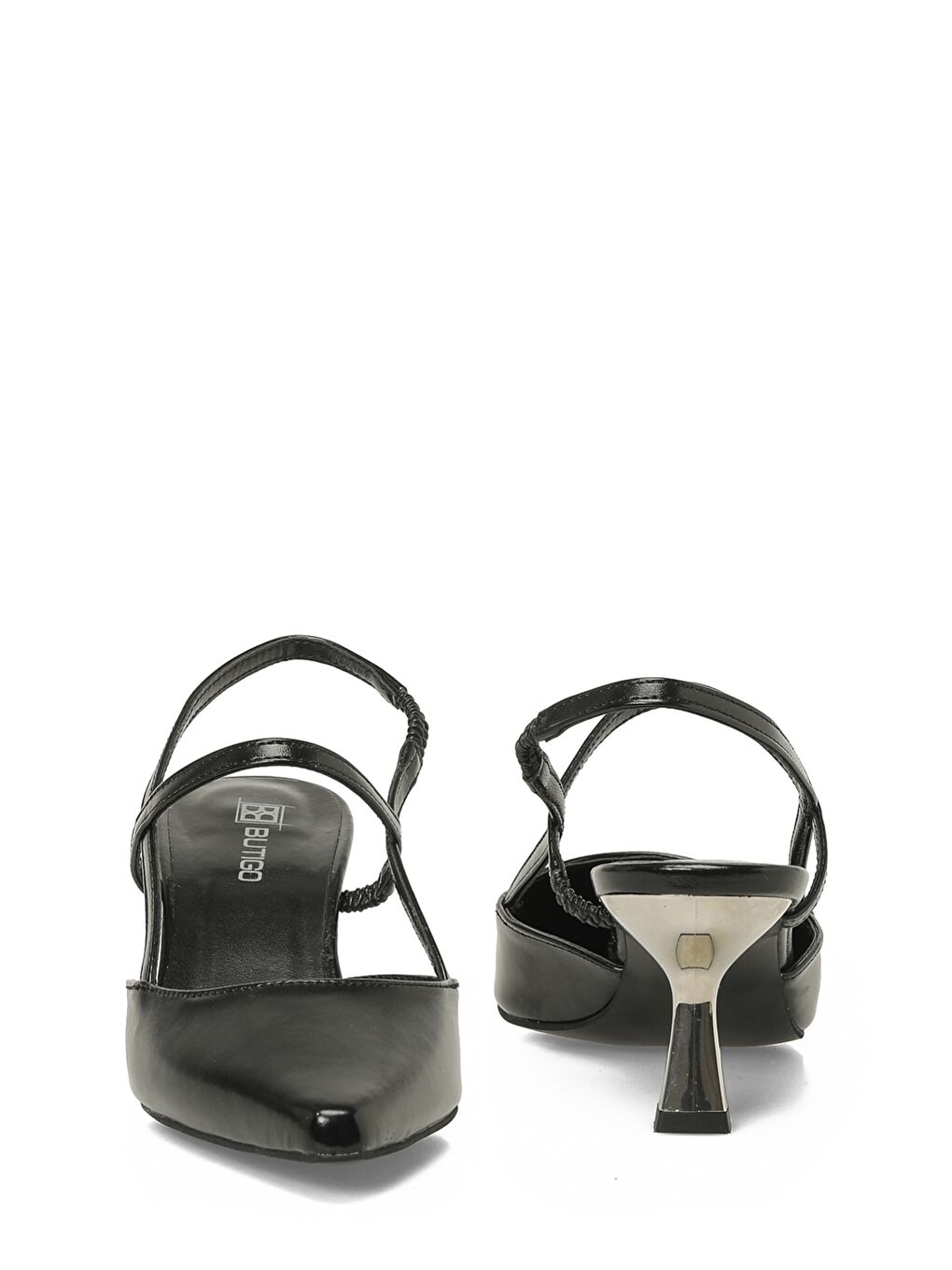 25S-715 Siyah Kadın Ayakkabı-4