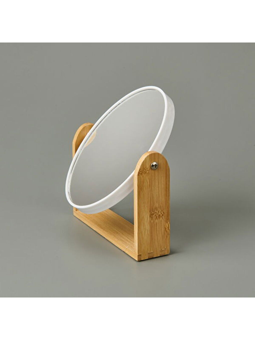 Kare Makyaj Aynası - Bej - 20 cm-1