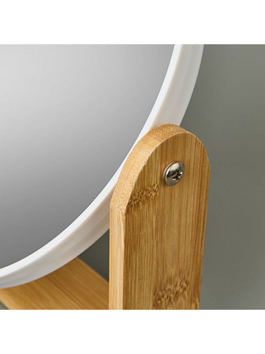 Kare Makyaj Aynası - Bej - 20 cm-2