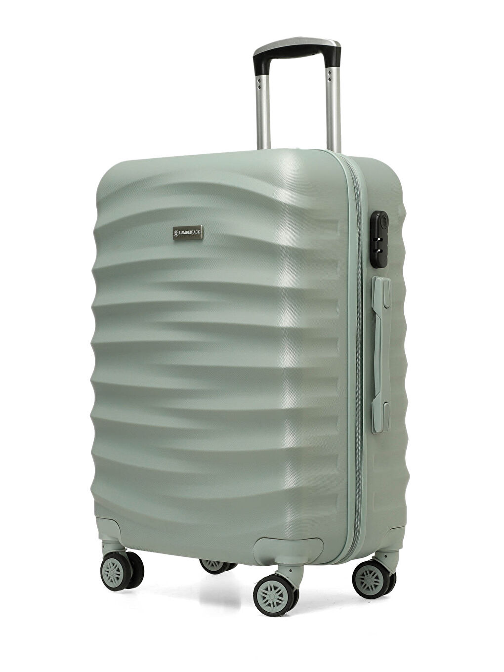 NEWYORK -O ABS 5PR Yeşil Unisex Orta Boy Valiz-1