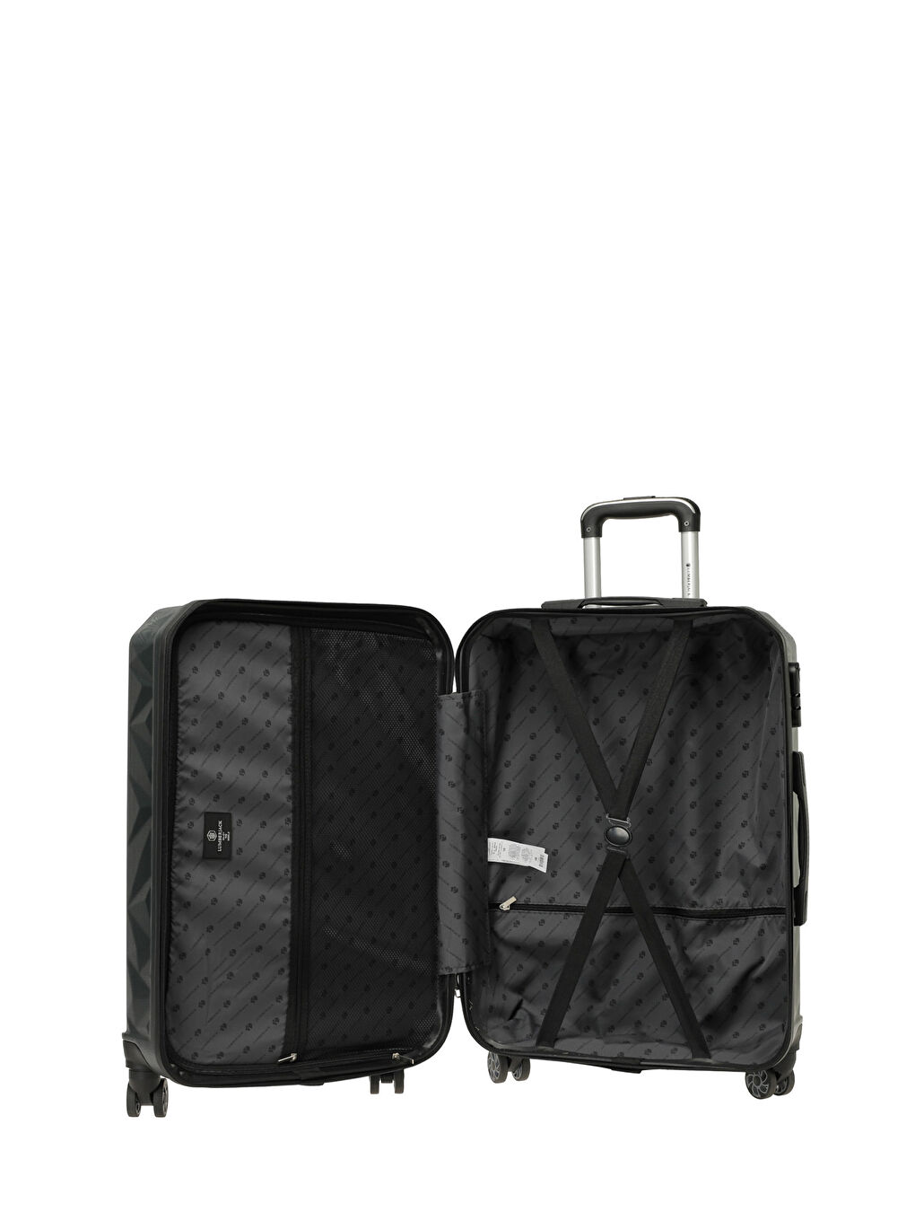 HEXAGON -O ABS 5PR Haki Unisex Orta Boy Valiz-2