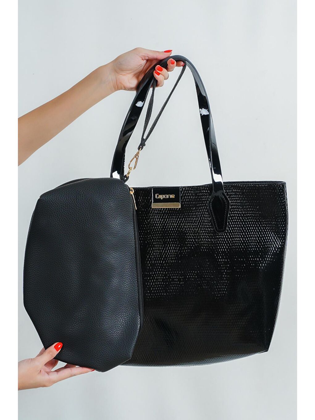 Siyah Bristol Kadın Omuz Çantası-2