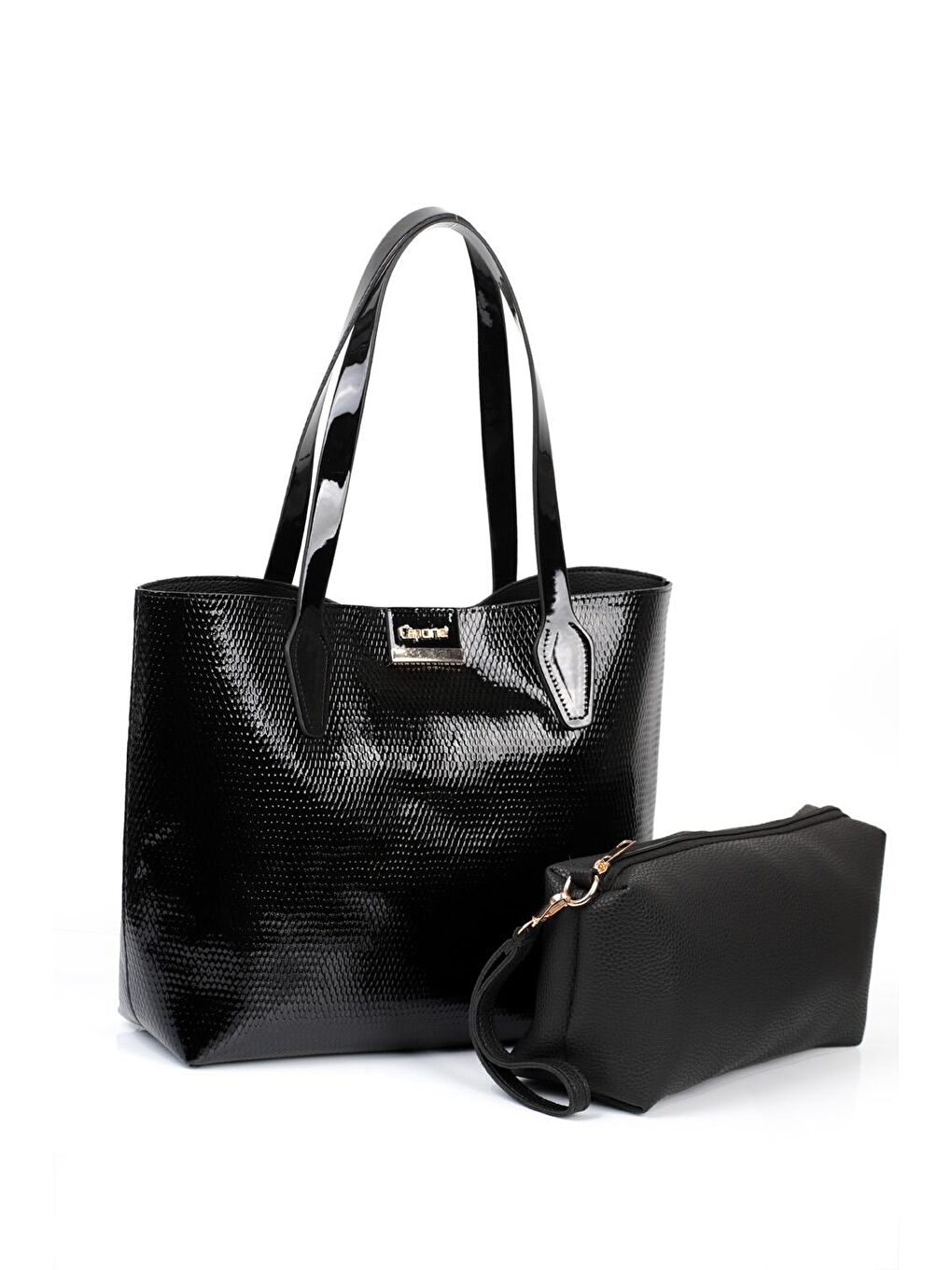 Siyah Bristol Kadın Omuz Çantası-4