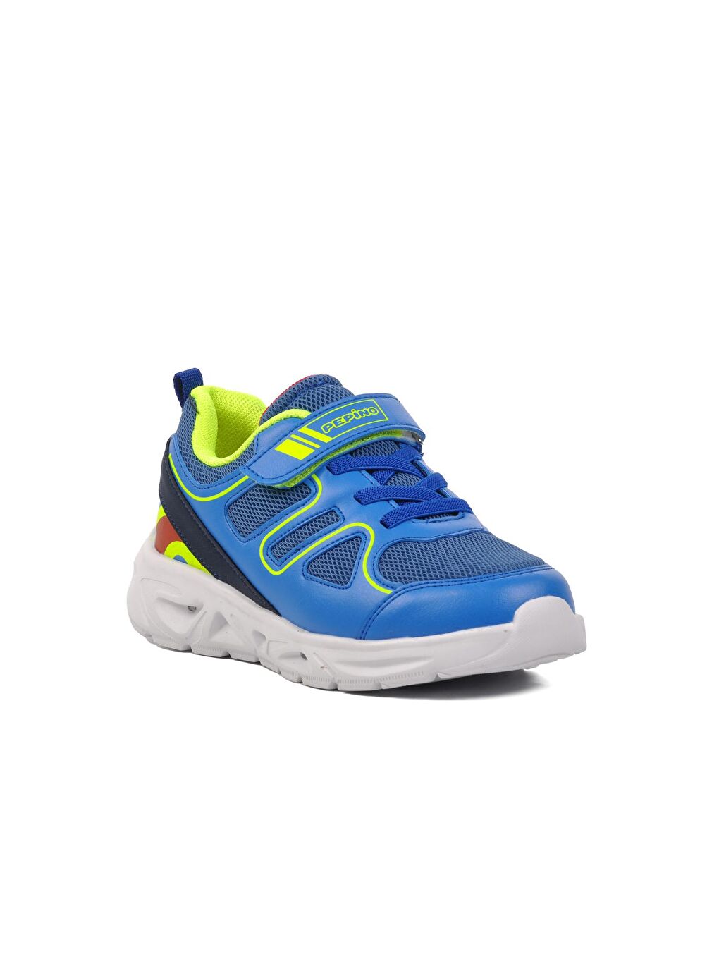 Saks-Lacivert Çocuk Spor Ayakkabı 1623-F-2