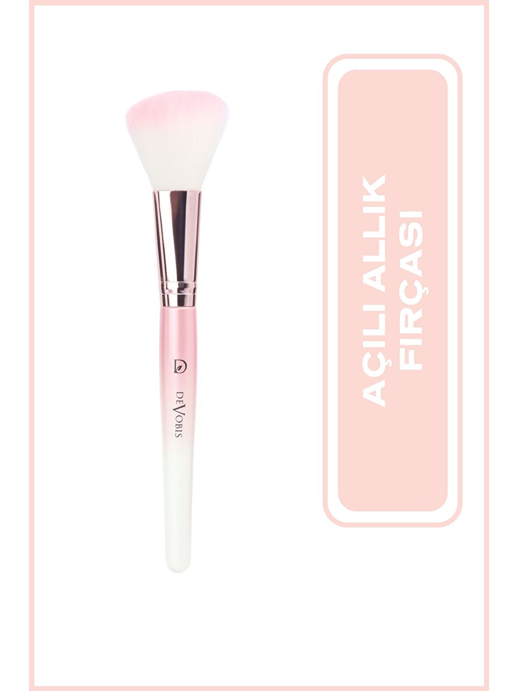 Devobis Angled Blush Brush - Açılı Allık Fırçası