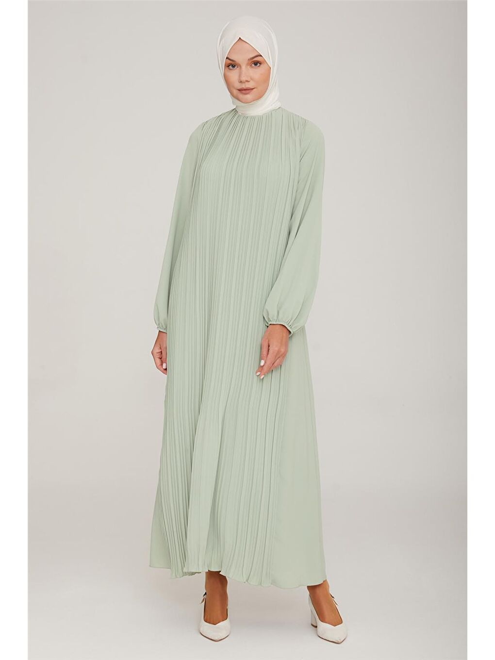 Yeşil Elbise 22K9435