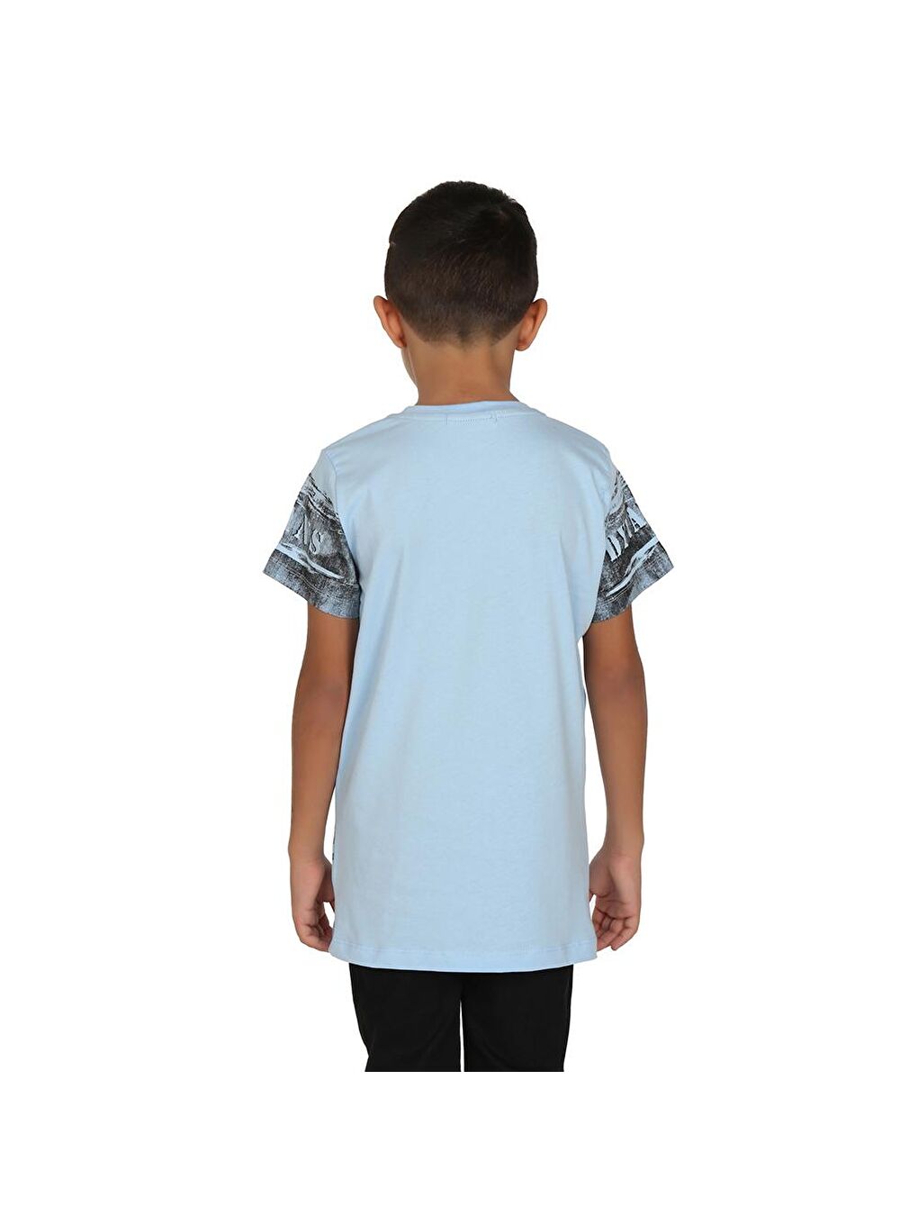 Toontoykids Mavi Erkek Çocuk T-Shirt Black Baskılı - 2