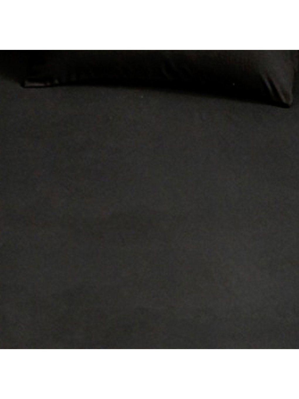 Lastikli Çarşaf + Yastık Kılıfı Tek Kişilik Basic Siyah-2