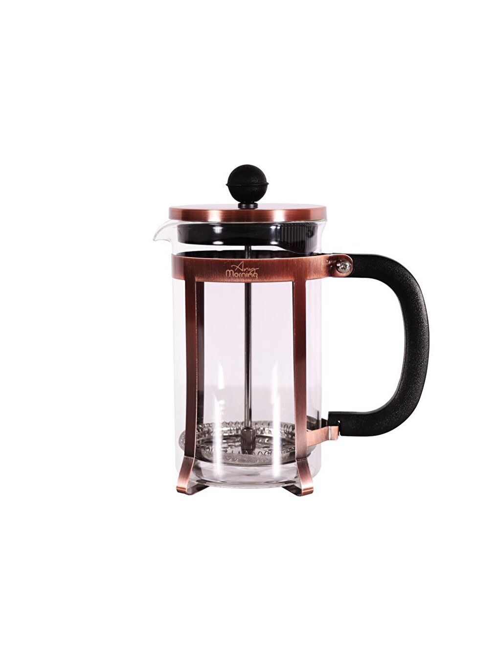 Any Morning Bakır FF120 Kahve ve Bitki Çayı için French Press 600 ML