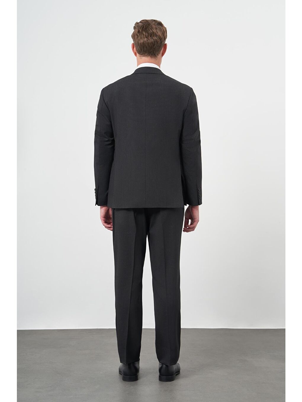 Siyah Mono Yaka 4 Drop Comfort Fit Classic Takım Elbise 1001245168-4
