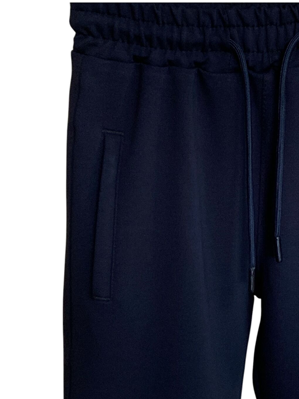 Lacivert Erkek Çocuk Pamuklu Fermuarlı Cepli Manşetli Yüksek Kalite Eşofman Altı-5