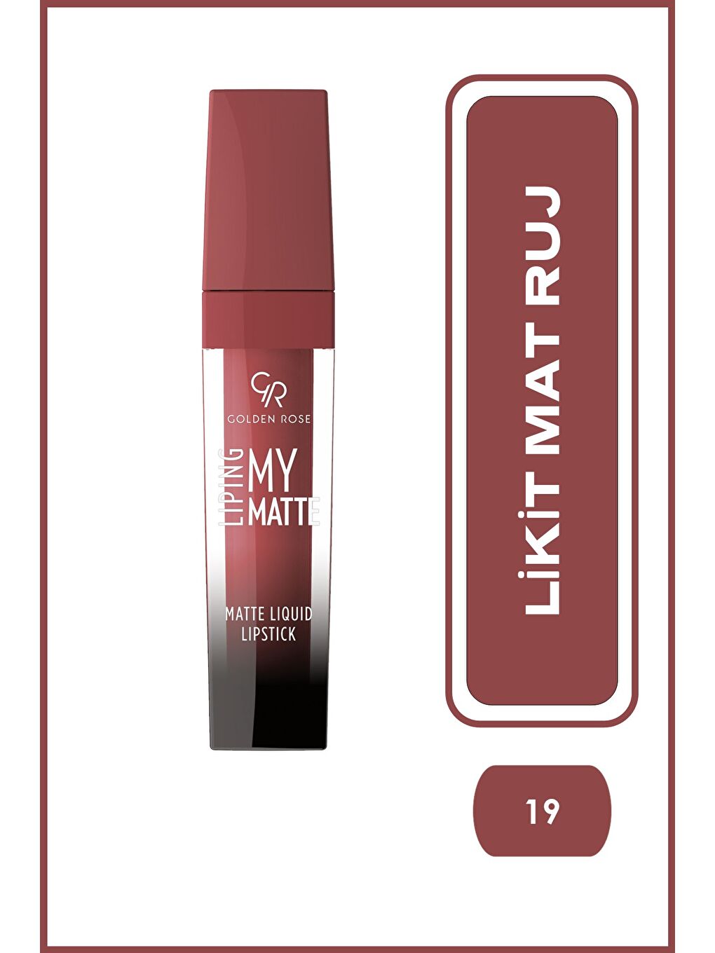 Liping My Matte - 19 - Likit Mat Ruj