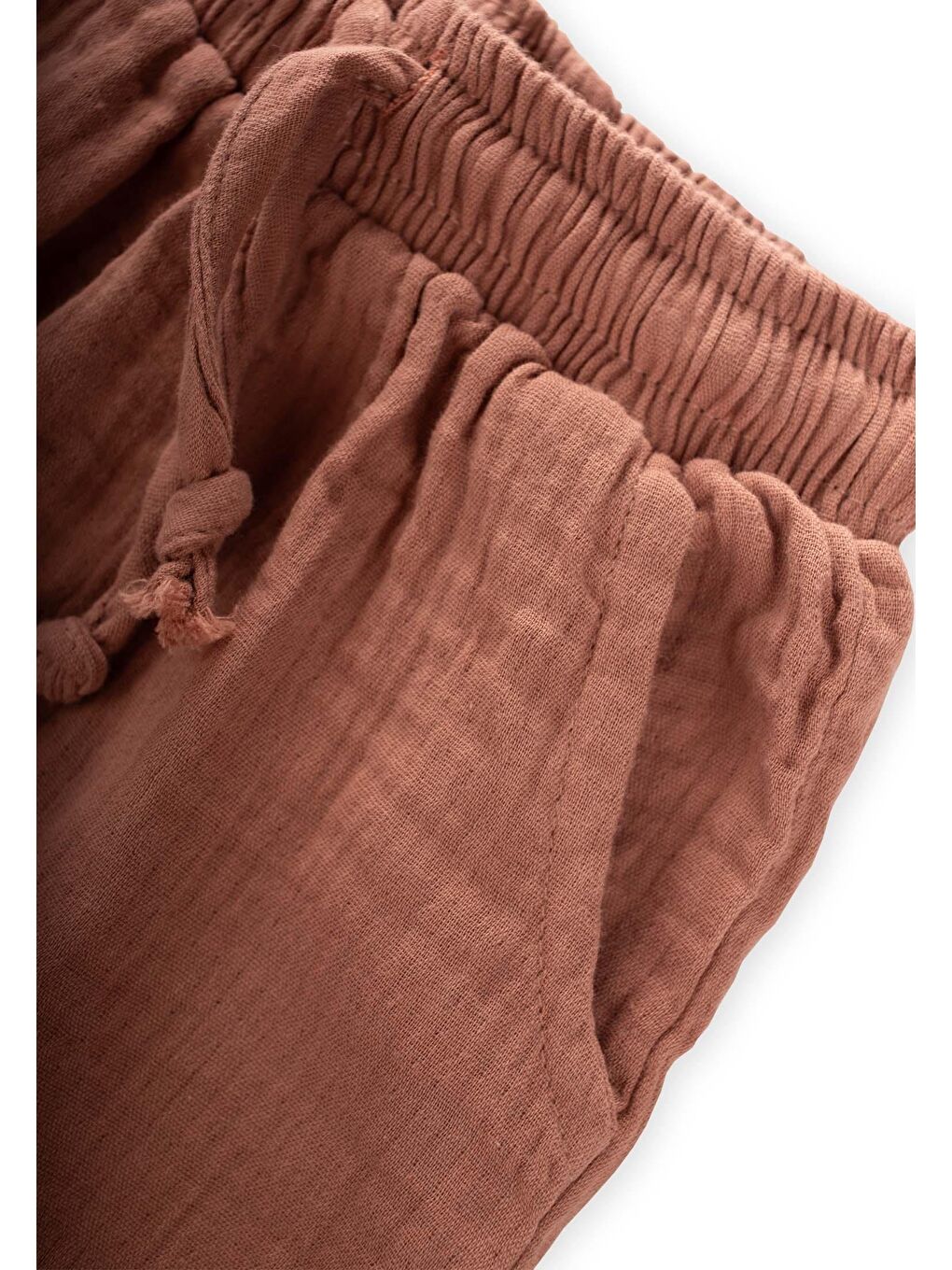 Kahverengi Double Paçalı Kapri 3-8 Yaş Kahve-2