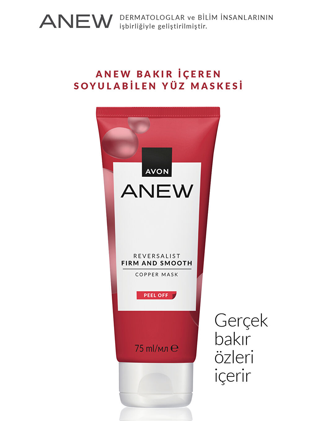 AVON Anew Re versalist Firm and Smooth Bakır Maske 75 Ml. İkili Set - 2