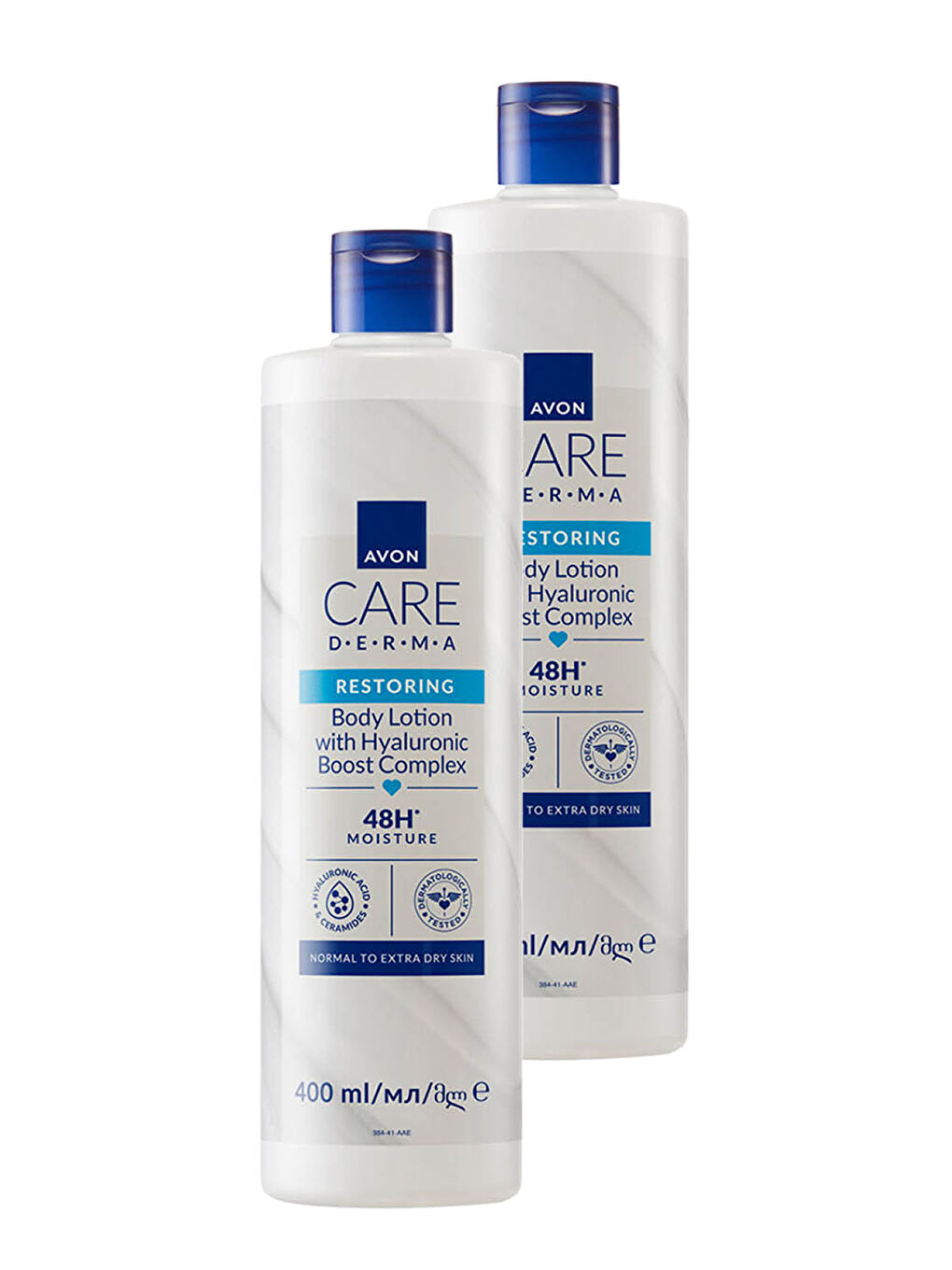 AVON Care Derma Restoring Hyaluronic Boost Vücut Losyonu 400 Ml. İkili Set