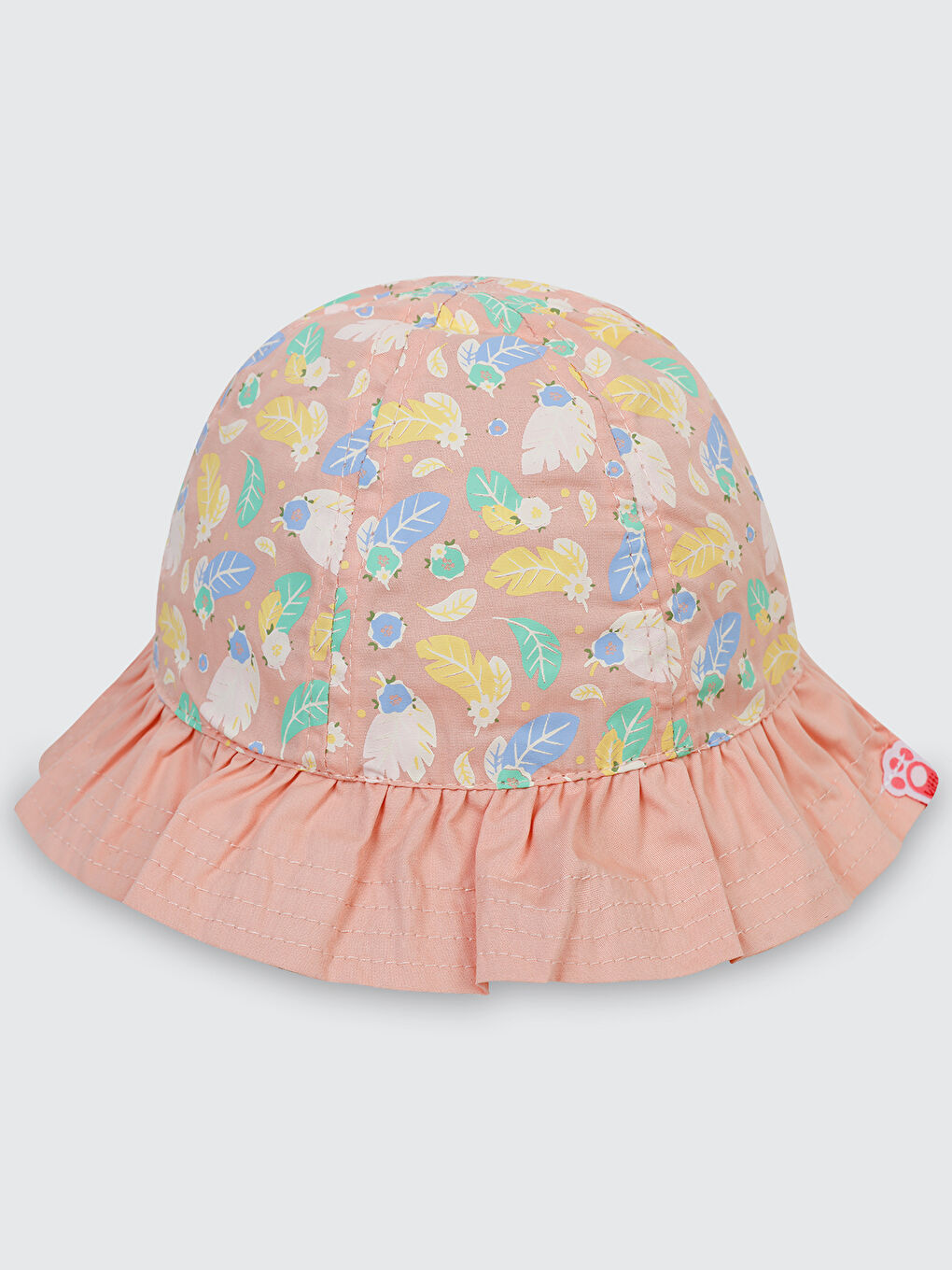 Sarı Kız Bebek Şapka 1-3 Yaş Kavuniçi