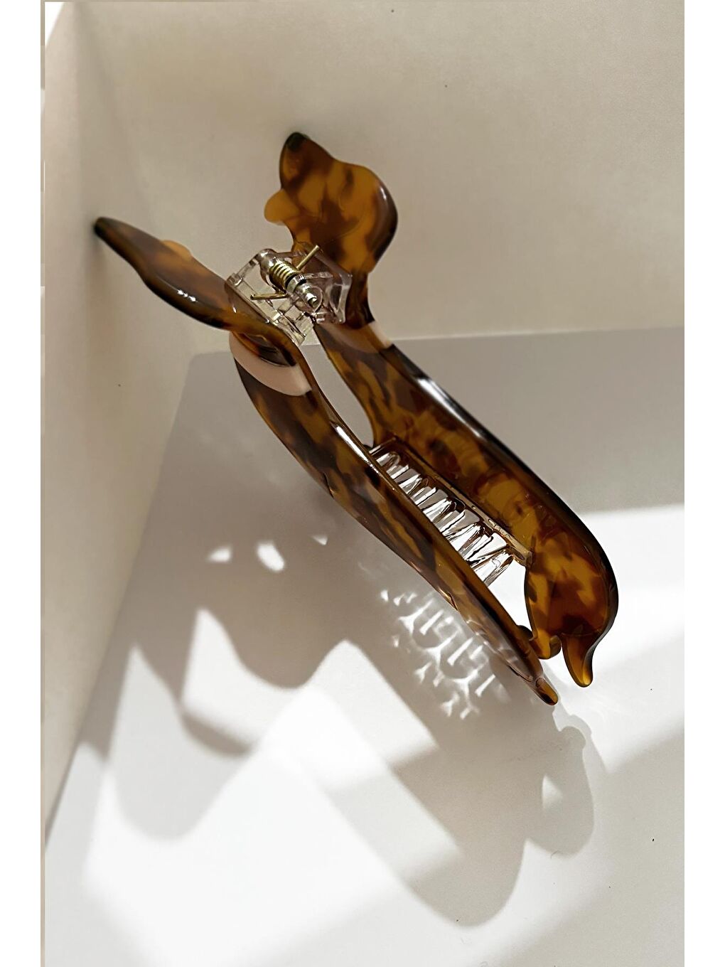 Kahverengi Lüks Asetat Sosis Köpek Mandal Toka-3