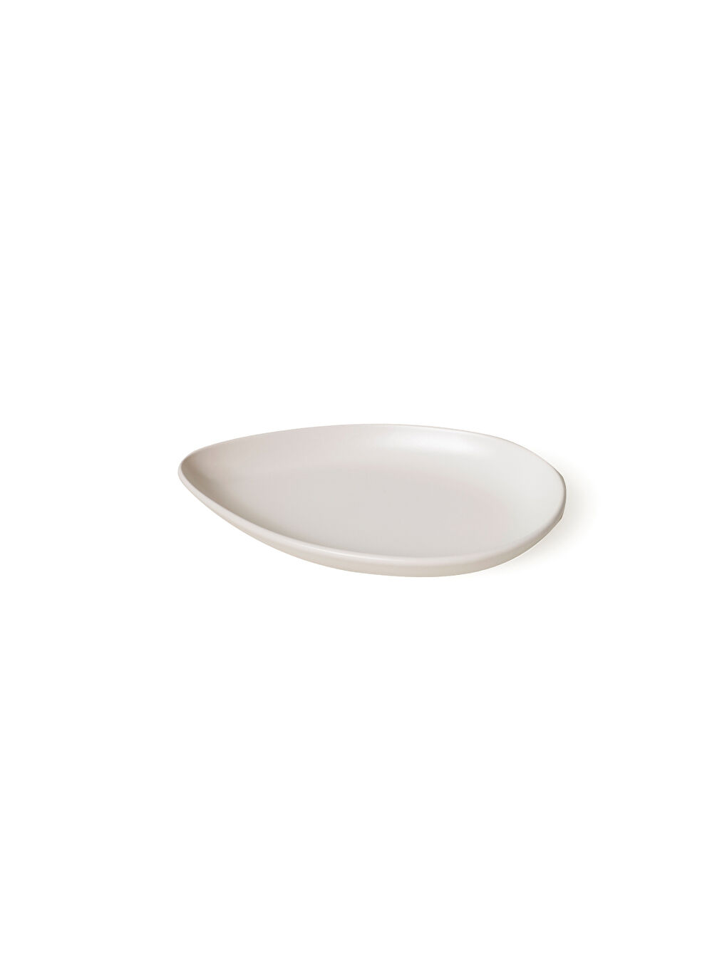 Mat Beyaz Serenity Kayık Tabak 24 Cm 2 Adet-2